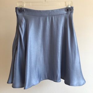 Mini skirt baby blue